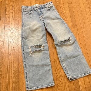 Abercrombie Kids Light Blue High-Rise Jeans